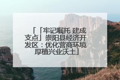 「牢记嘱托 建成支点」崇阳县经济开发区：优化营商环境 厚植兴业沃土
