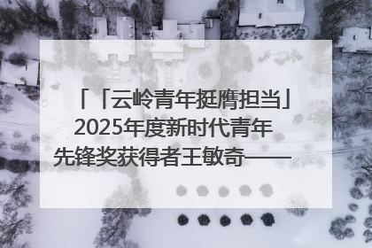 「云岭青年挺膺担当」2025年度新时代青年先锋奖获得者王敏奇——澜沧江上好渔人