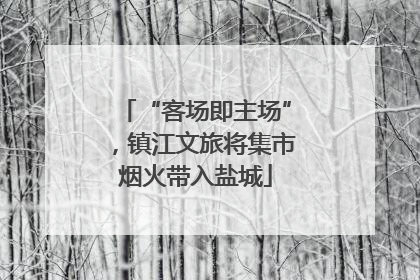 “客场即主场”，镇江文旅将集市烟火带入盐城