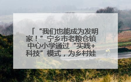 “我们也能成为发明家！”宁乡市老粮仓镇中心小学通过“实践+科技”模式，为乡村娃探索教育新路径