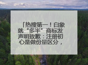 热搜第一！白象就“多半”商标发声明致歉：注册初心是做份量区分，将尽快调整