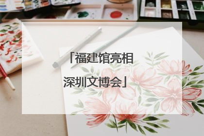 福建馆亮相深圳文博会
