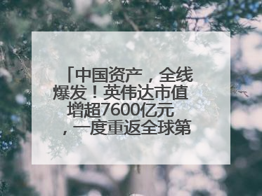中国资产，全线爆发！英伟达市值增超7600亿元，一度重返全球第一！鲍威尔与特朗普会面，他们聊了什么？