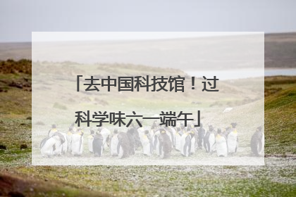 去中国科技馆！过科学味六一端午