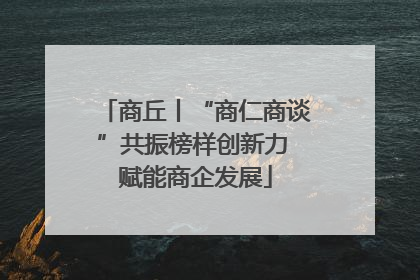 商丘丨“商仁商谈”共振榜样创新力 赋能商企发展