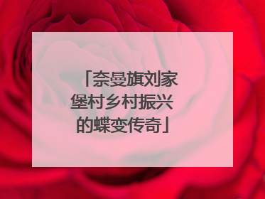 奈曼旗刘家堡村乡村振兴的蝶变传奇