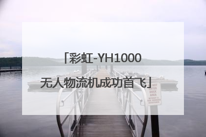 彩虹-YH1000无人物流机成功首飞