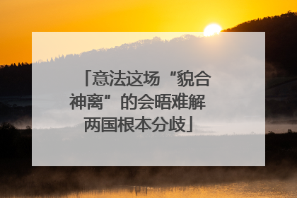 意法这场“貌合神离”的会晤难解两国根本分歧