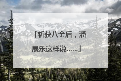 斩获八金后，潘展乐这样说……