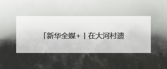 新华全媒+丨在大河村遗址博物馆寻溯仰韶文化