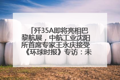 歼35A即将亮相巴黎航展，中航工业沈阳所首席专家王永庆接受《环球时报》专访：未来数量可以有很多