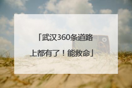 武汉360条道路上都有了！能救命