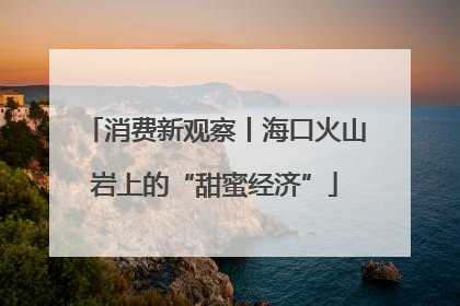 消费新观察丨海口火山岩上的“甜蜜经济”