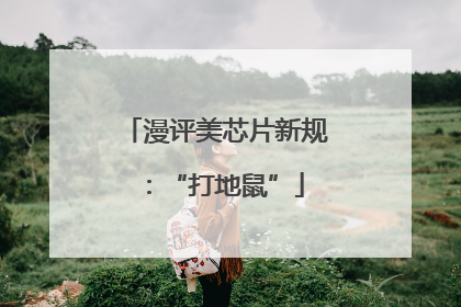 漫评美芯片新规：“打地鼠”