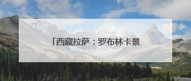 西藏拉萨：罗布林卡景区驻场演出周启动 “家门口”享文化盛宴