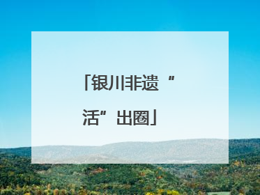 银川非遗“活”出圈