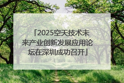 2025空天技术未来产业创新发展应用论坛在深圳成功召开