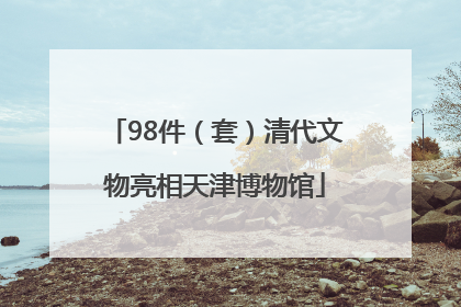 98件（套）清代文物亮相天津博物馆