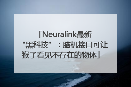 Neuralink最新“黑科技”：脑机接口可让猴子看见不存在的物体